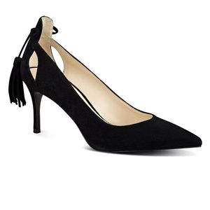 Nine West Suede Heels with Tassels